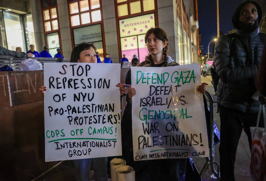 ABD Üniversitelerinde "Gazze" Protestoları Yayılıyor: İsrail'e Silah Satışına Karşı Mücadele 36