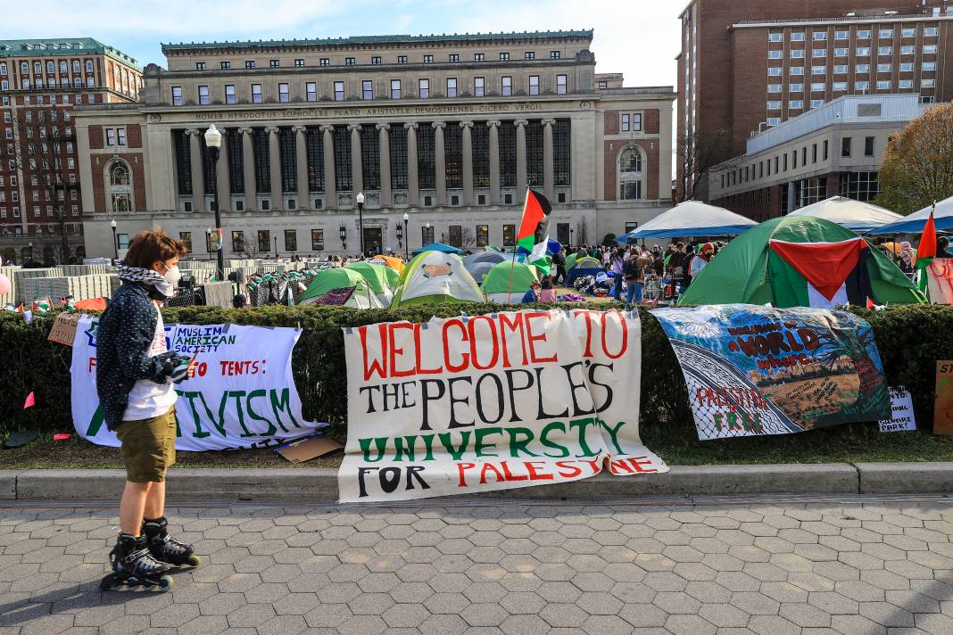 ABD Üniversitelerinde "Gazze" Protestoları Yayılıyor: İsrail'e Silah Satışına Karşı Mücadele 8