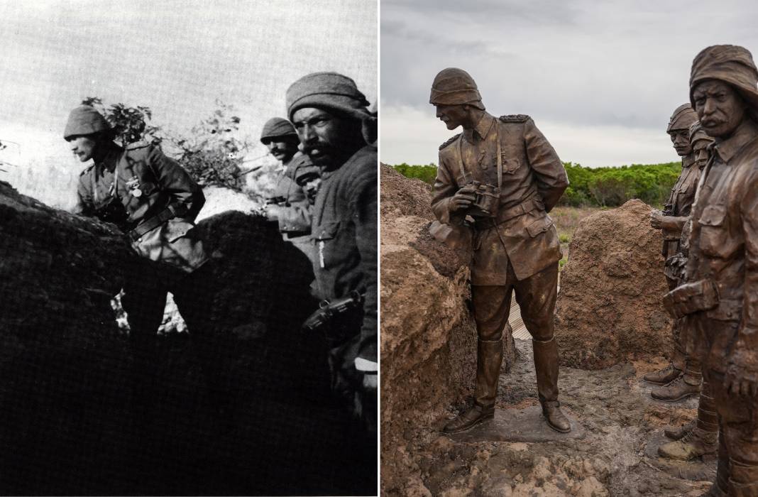 Çanakkale Kara Savaşları'nın 109. Yılında, Anafartalar Kahramanı Mustafa Kemal'in O Sembolik Fotoğrafı Ölümsüzleştirildi 5