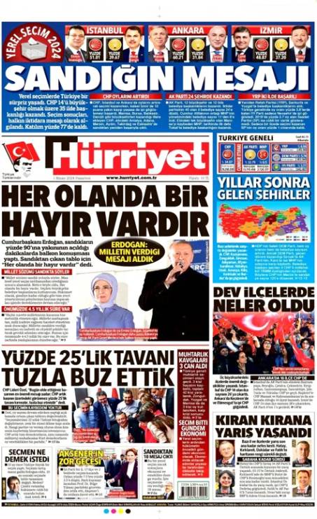 İktidara Yakın Gazeteler AKP'nin Yenilgisini Nasıl Değerlendirdi? 10