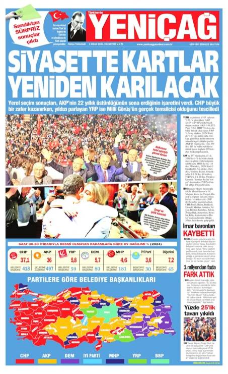 İktidara Yakın Gazeteler AKP'nin Yenilgisini Nasıl Değerlendirdi? 2