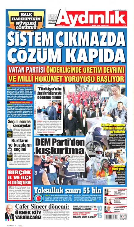 İktidara Yakın Gazeteler AKP'nin Yenilgisini Nasıl Değerlendirdi? 9