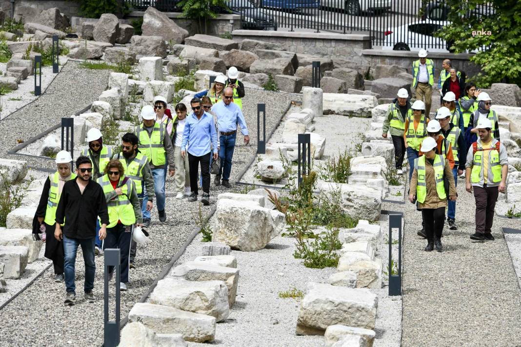 Ankara Büyükşehir'den "Miras Şantiye Gezileri" Ulus Tarihine Işık Tutuyor 3