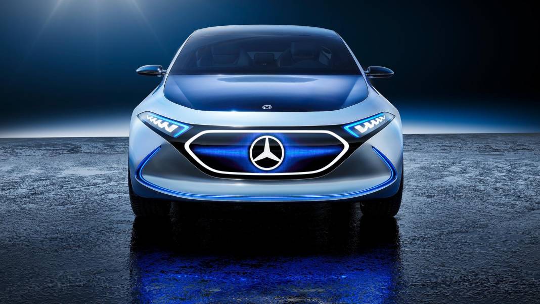 Mercedes yeni elektrikli otomobilini tanıttı 2