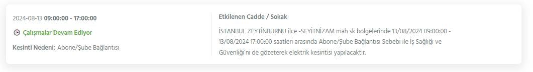 Bugün İstanbul'un bu ilçeleri karanlığa gömülecek! 8 saat sürecek elektrik kesintileri ilçe ilçe açıklandı 3