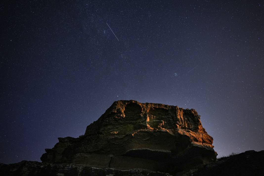 Türkiye'den 'Perseid meteor yağmuru' manzaraları 7