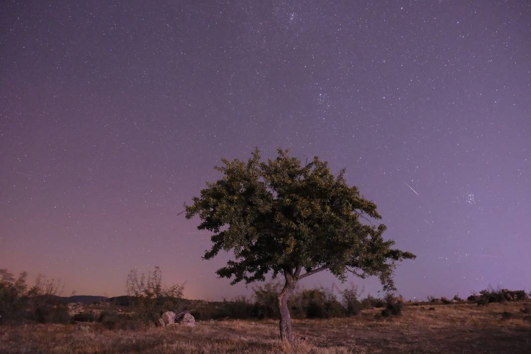 Türkiye'den 'Perseid meteor yağmuru' manzaraları 1