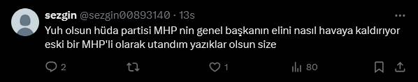 Hüda-Par'lının Bahçeli'nin elini havaya kaldırması sosyal medyayı ayağa kaldırdı 4