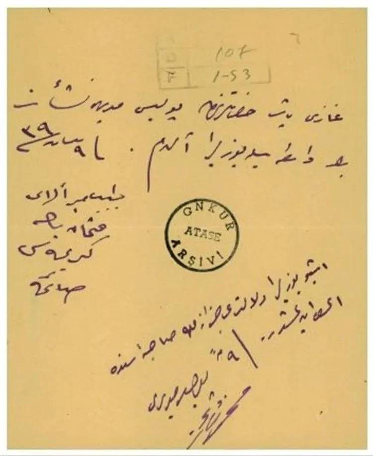 108 yıllık sır aydınlandı! Atatürk'ün bilinmeyen mektubu gün yüzüne çıktı 2