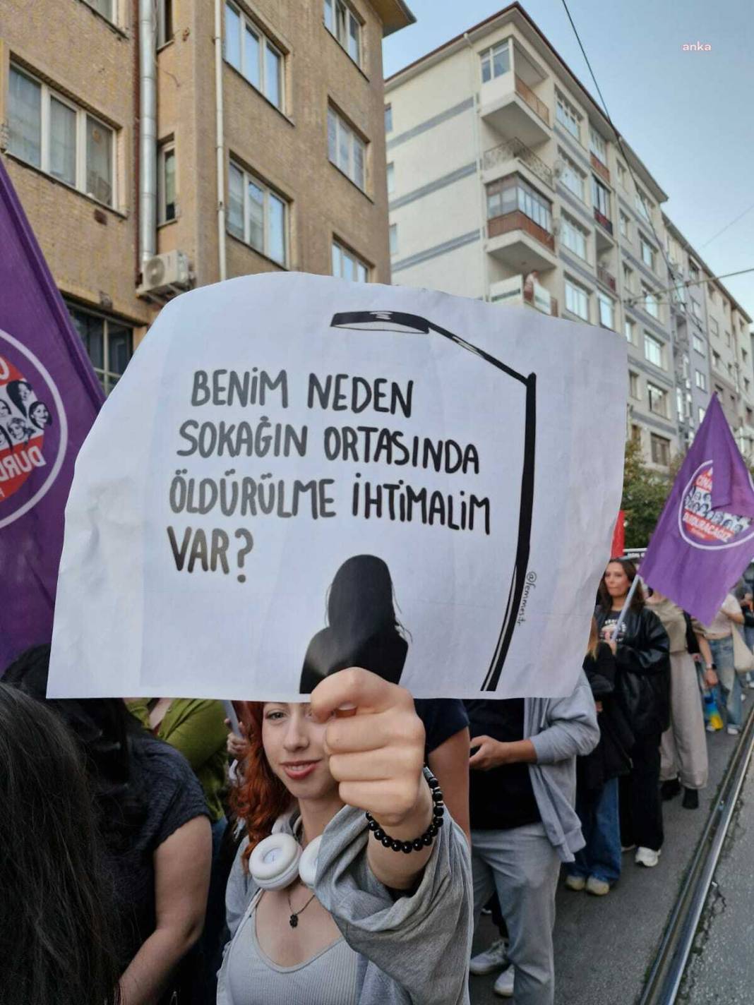 Eskişehir'de kadın cinayetleri protestosu: Adresimi gizli tut failimi değil 10