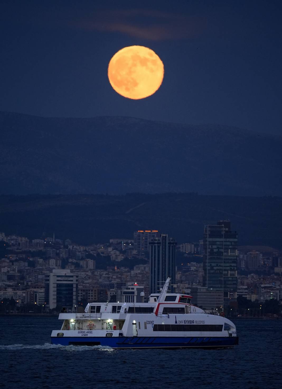 Türkiye'de eşsiz dolunay manzaraları 7