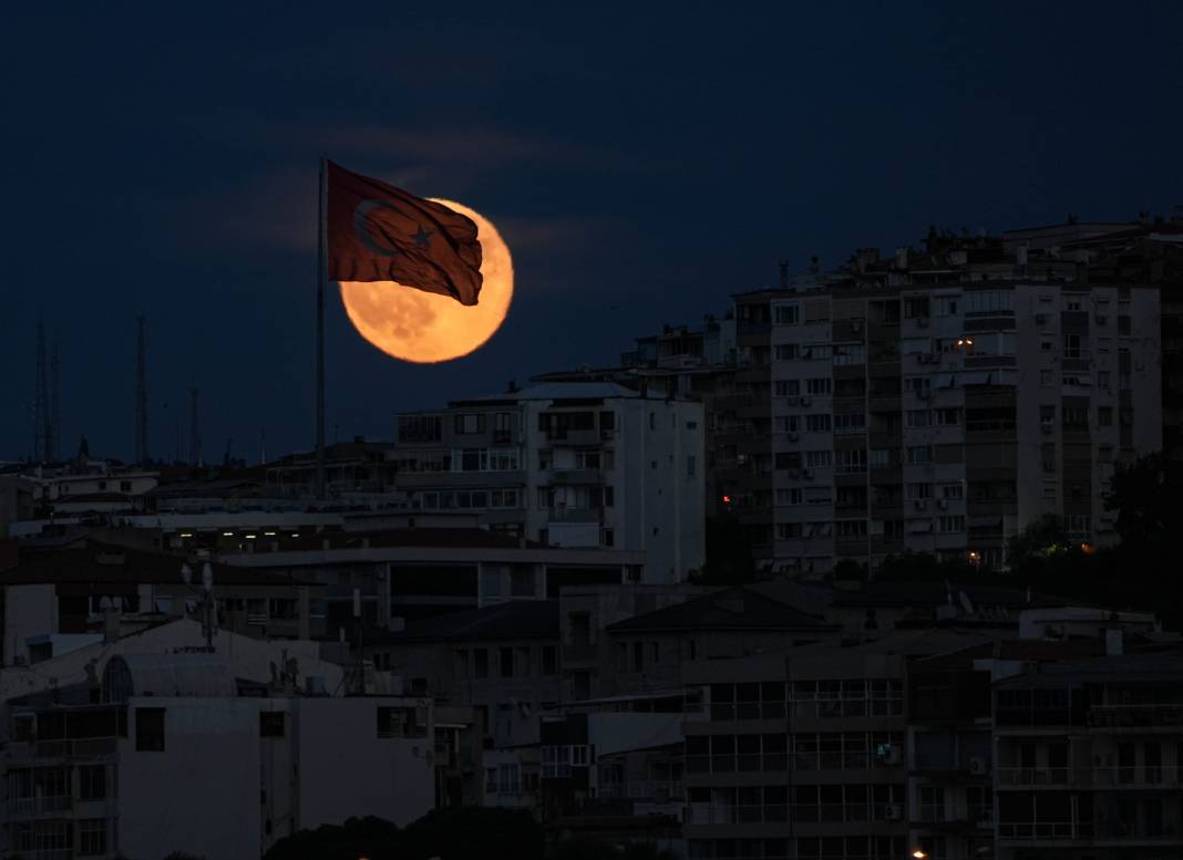 Türkiye'de eşsiz dolunay manzaraları 8