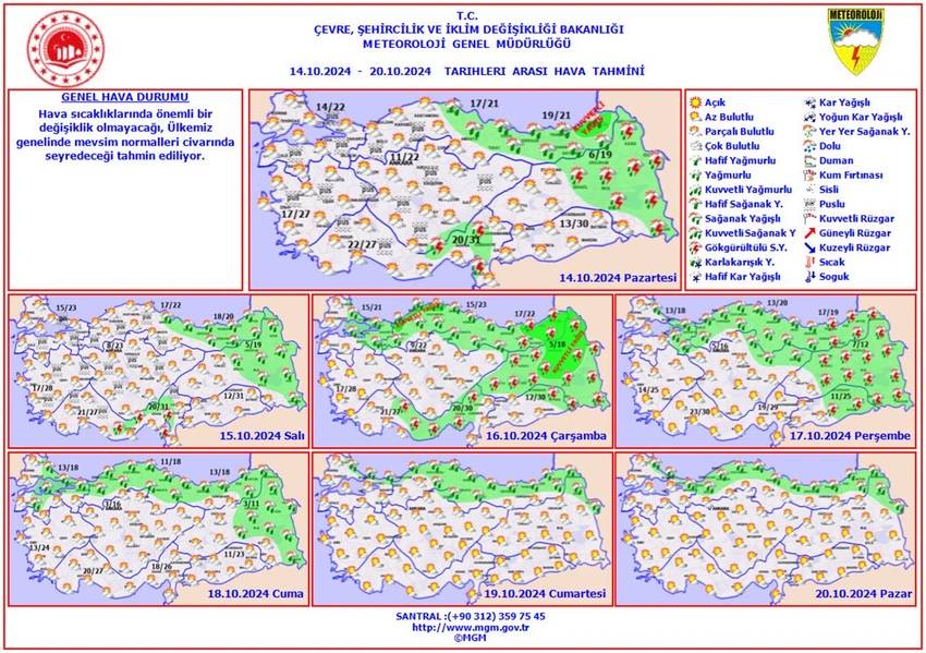 Meteorolojiden kötü haber! Yeni haftanın hava durumu belli oldu 3