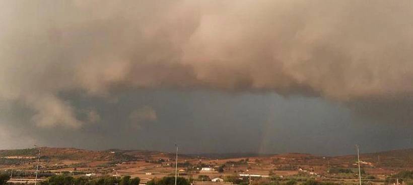 Tatil cennetinde sağanak kabus oldu 7