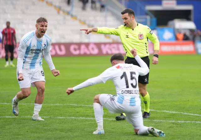 1. Lig maçında skandal sahneler 7