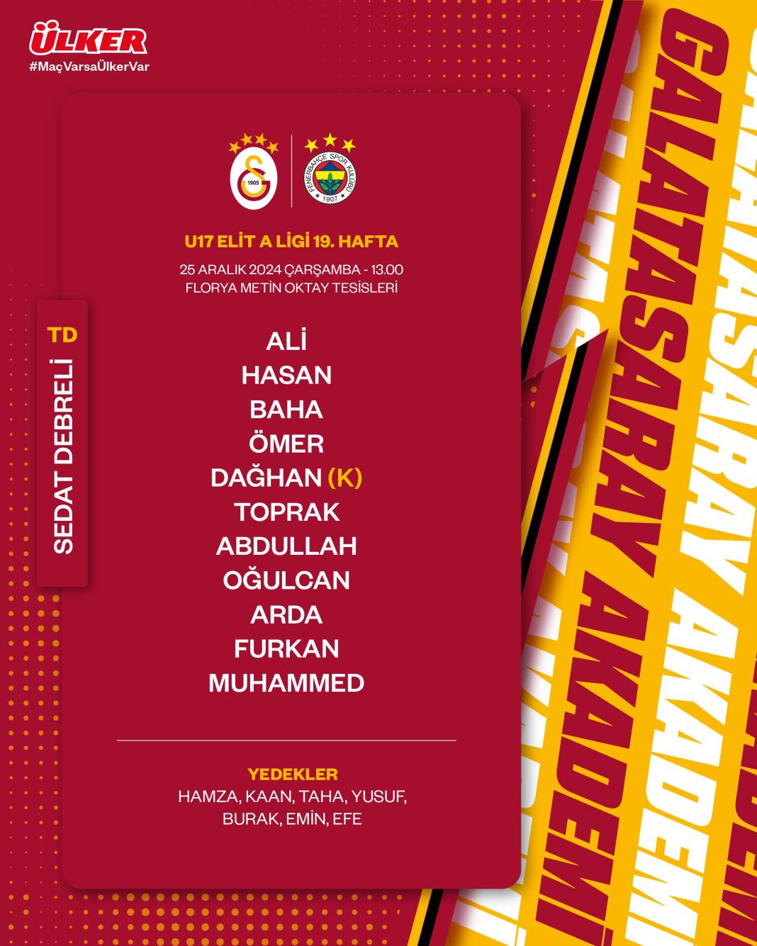 Galatasaray Fenerbahçe'yi 8-1 yendi 6