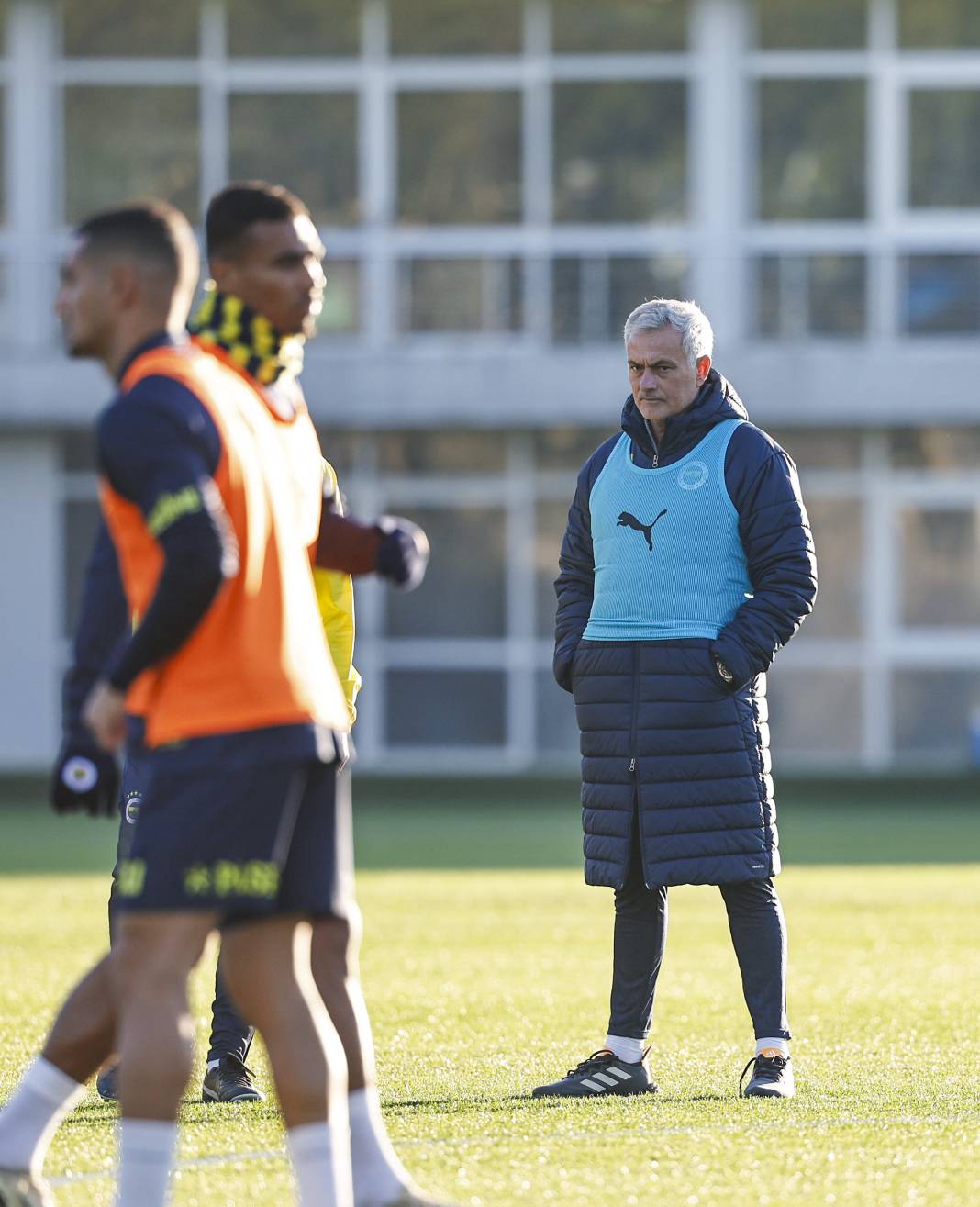 Fenerbahçe'de kazanan takım galibiyet pozu verdi 2