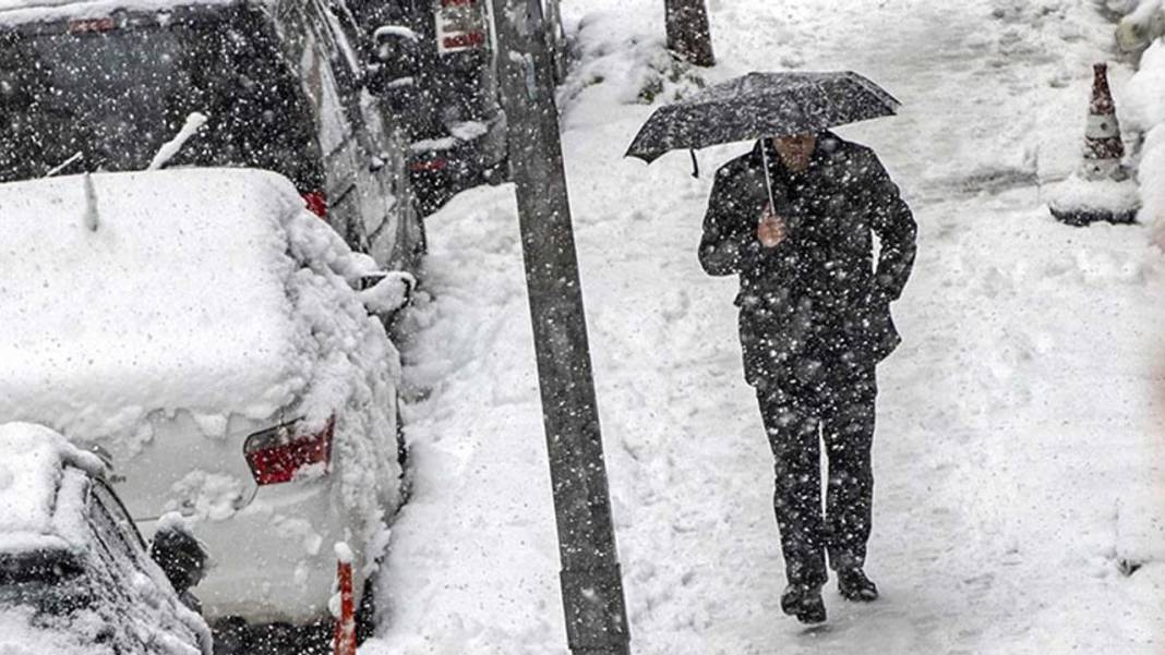 Kar yağacak. Pazar günü bembeyaz olacak 16 il açıklandı 9