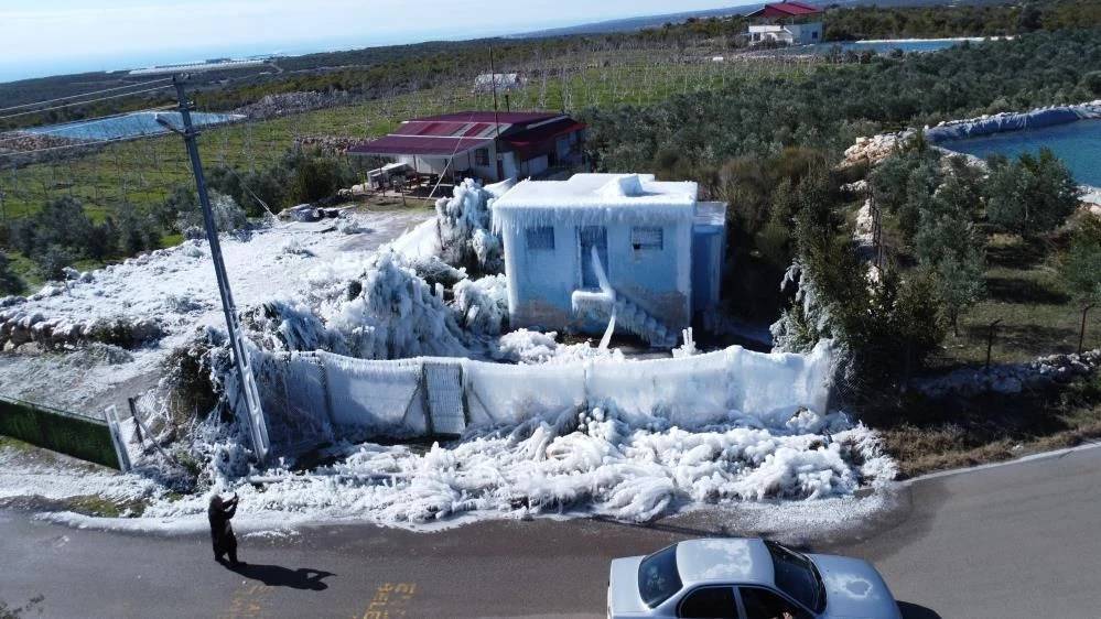 Fotoğraf Sibirya'da değil Mersin'de çekildi 2