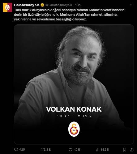 Spor kulüplerinden Volkan Konak'a taziye mesajları... 2