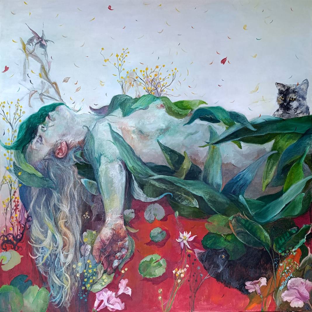 Gülsün Yılmaz'ın "Bekleyiş" sergisi sanatseverlerle buluşuyor 4