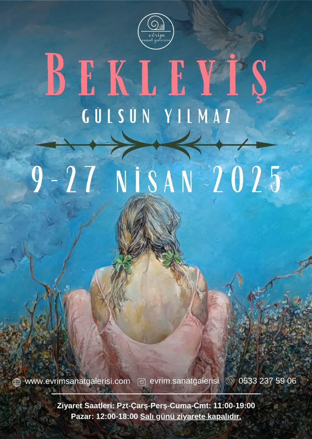 Gülsün Yılmaz'ın "Bekleyiş" sergisi sanatseverlerle buluşuyor 1