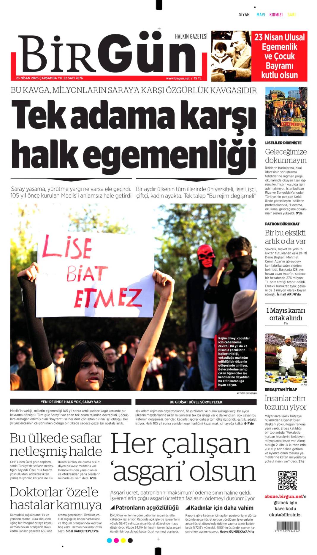 23 Nisan'ı hangi gazete nasıl gördü ya da görmedi? 17