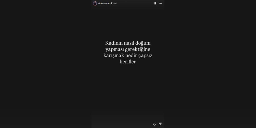 Didem Soydan yine sessiz kalmadı: Çapsız herifler 3