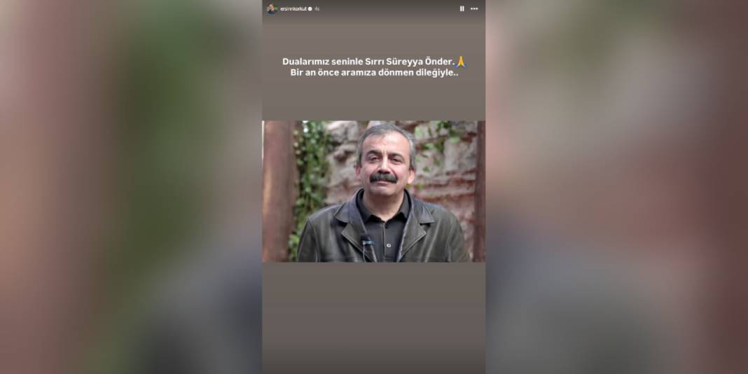 Sanat dünyasından Sırrı Süreyya Önder paylaşımları 5