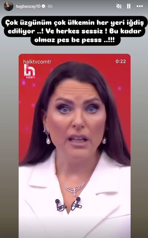 Tuğba Özay, Ece Üner’in konuşmasını paylaştı: Pes be pes! 5