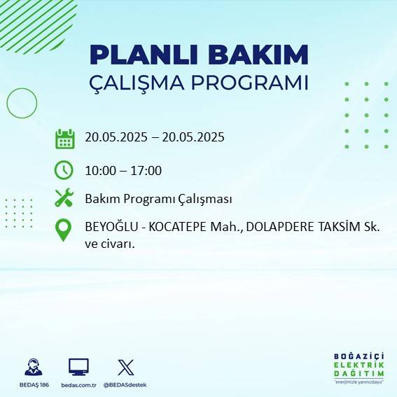 İstanbul’da 23 ilçede elektrik kesilecek: İşte mahalle mahalle kesinti listesi 32