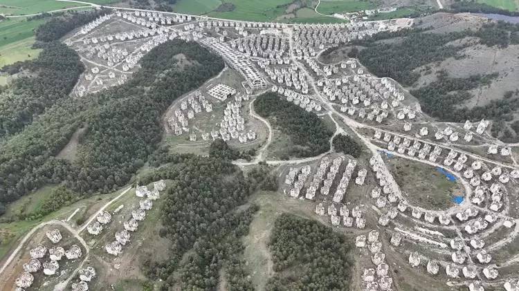 Türkiye'nin meşhur hayalet şatoları havadan görüntülendi 5