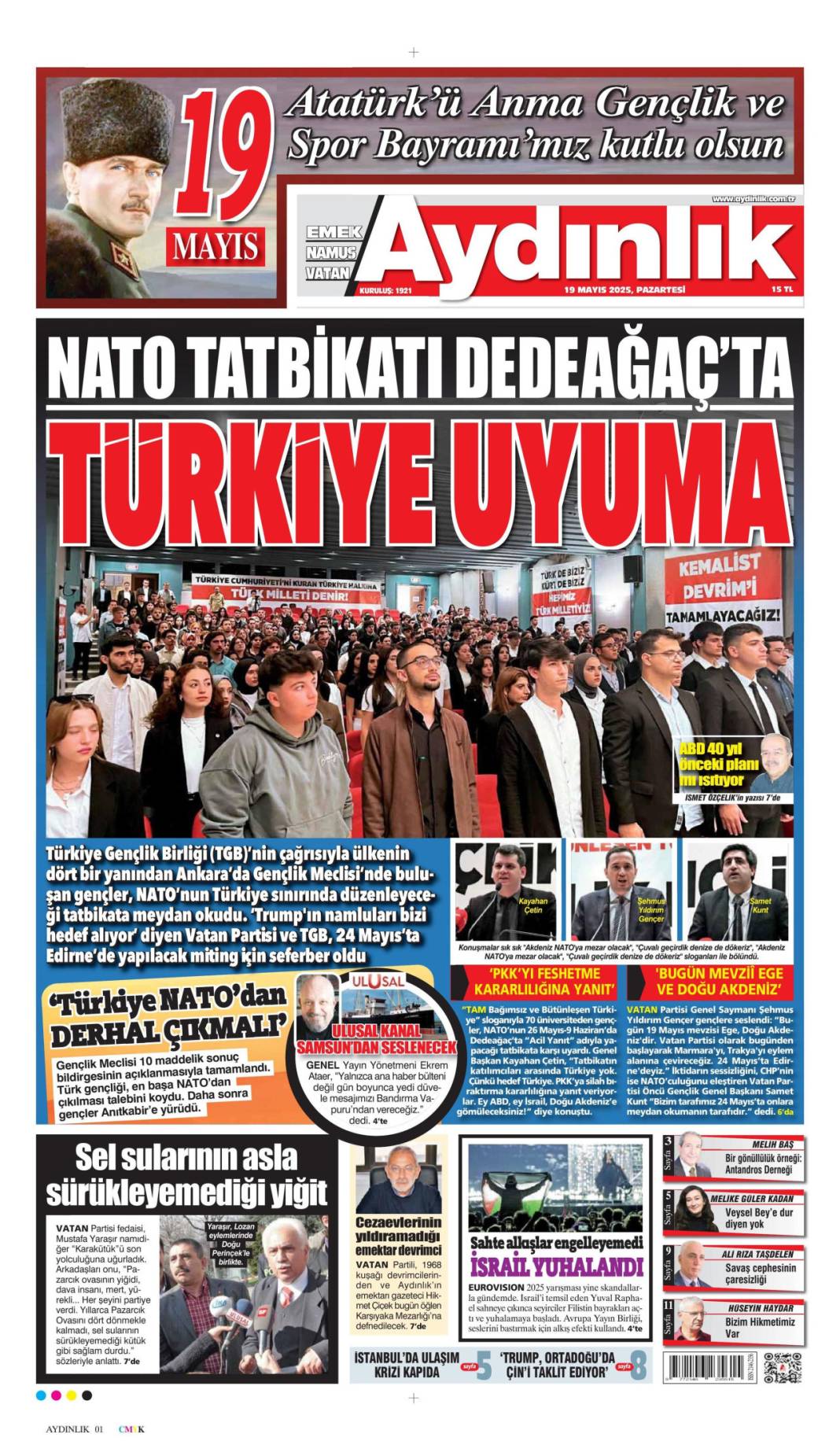 Gazeteler 19 Mayıs'ı nasıl gördü? 18