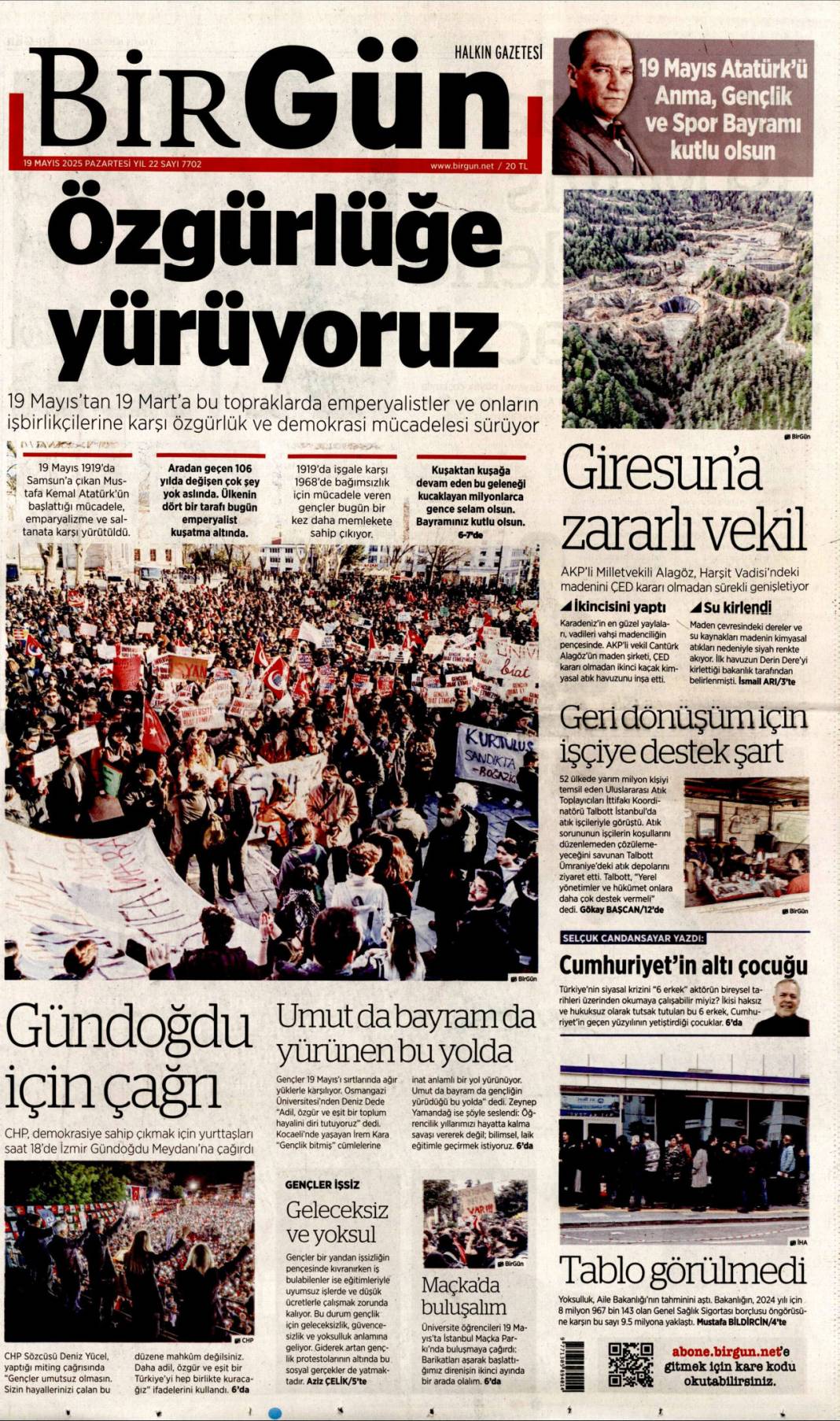 Gazeteler 19 Mayıs'ı nasıl gördü? 16