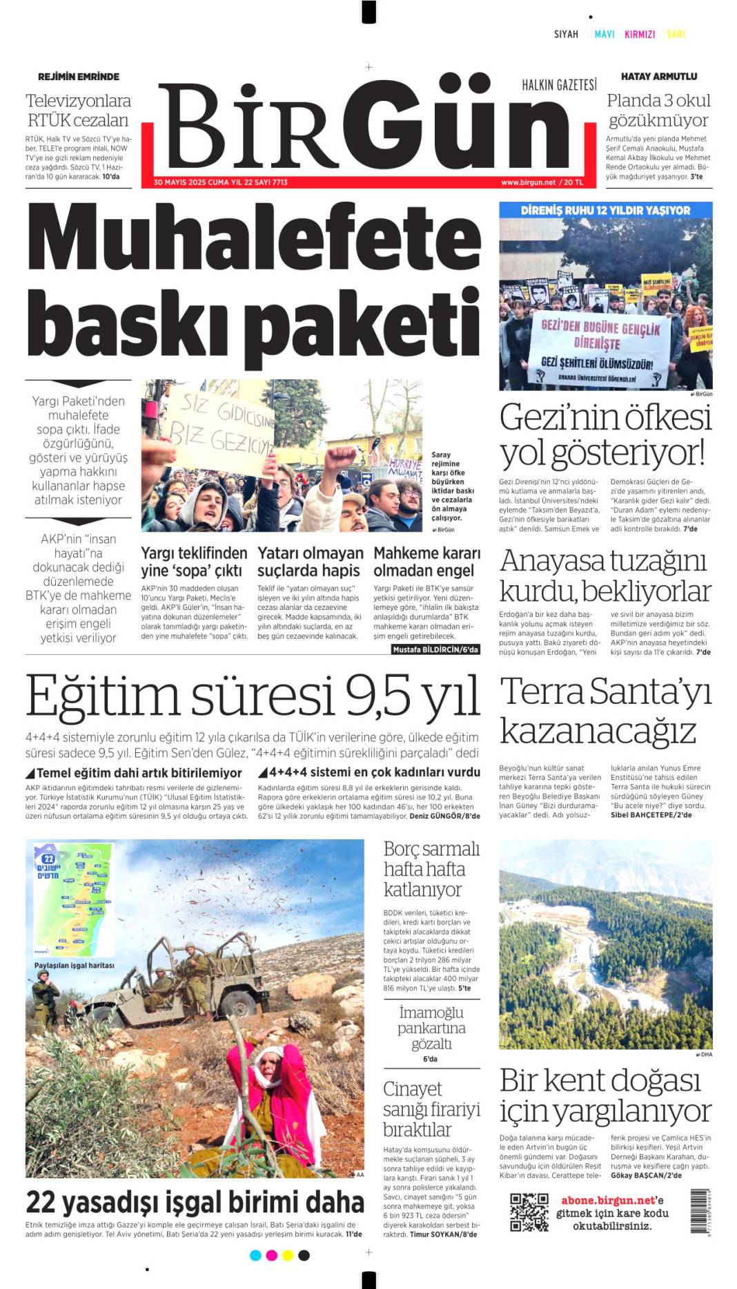 Bugün gazetelerde ne var? İşte 30 Mayıs’ın manşetleri... 5