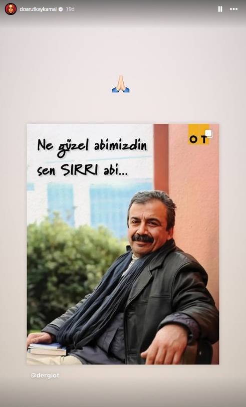 Sanat dünyasından Sırrı Süreyya Önder için başsağlığı mesajları 26