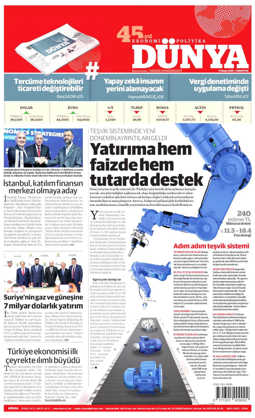 Gazeteler bugün hangi başlıklarla çıktı, işte 31 Mayıs'ın manşet turu... 3