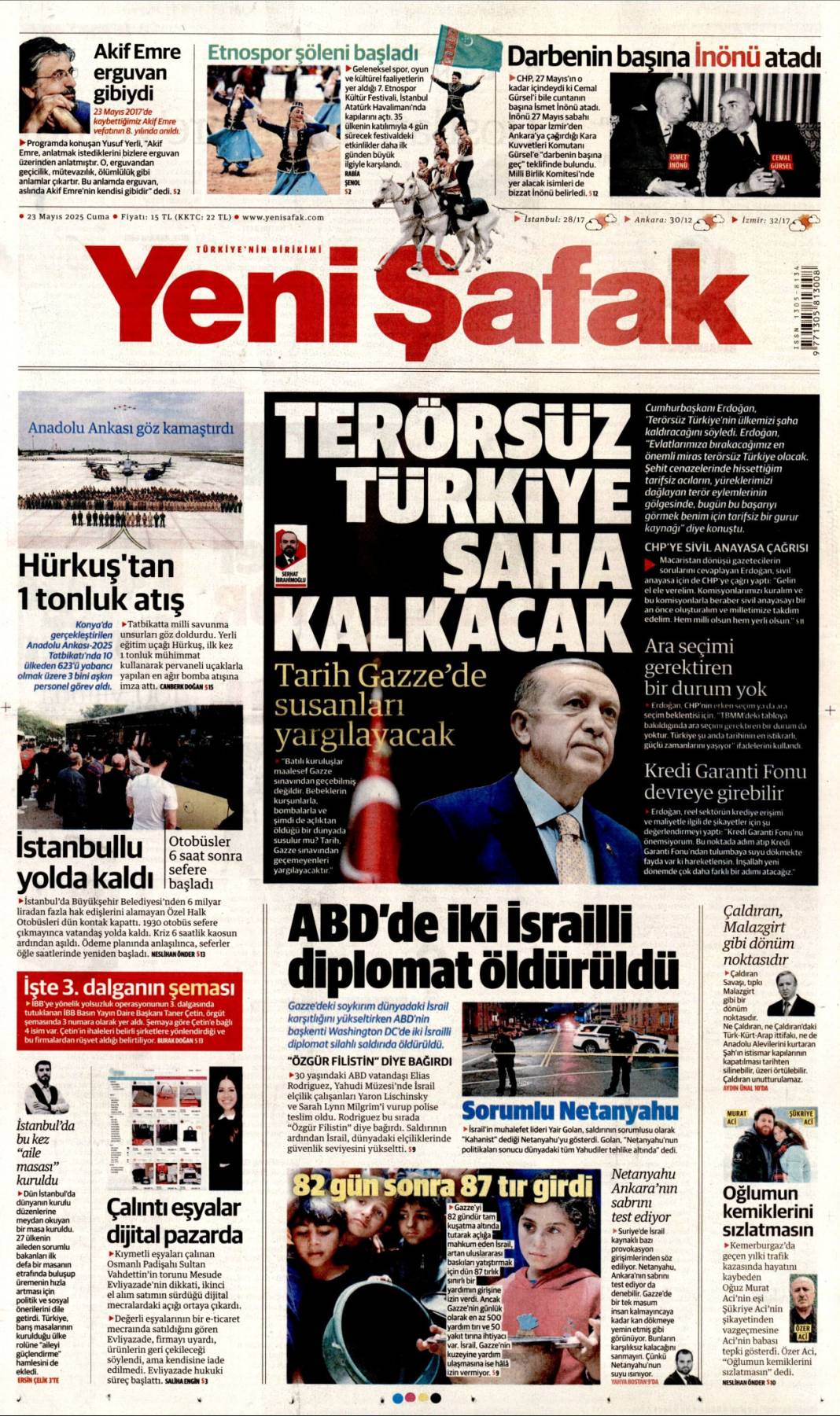 Gazeteler bugün hangi manşetle çıktı? İşte 23 Mayıs’ta medyanın gündemi 6