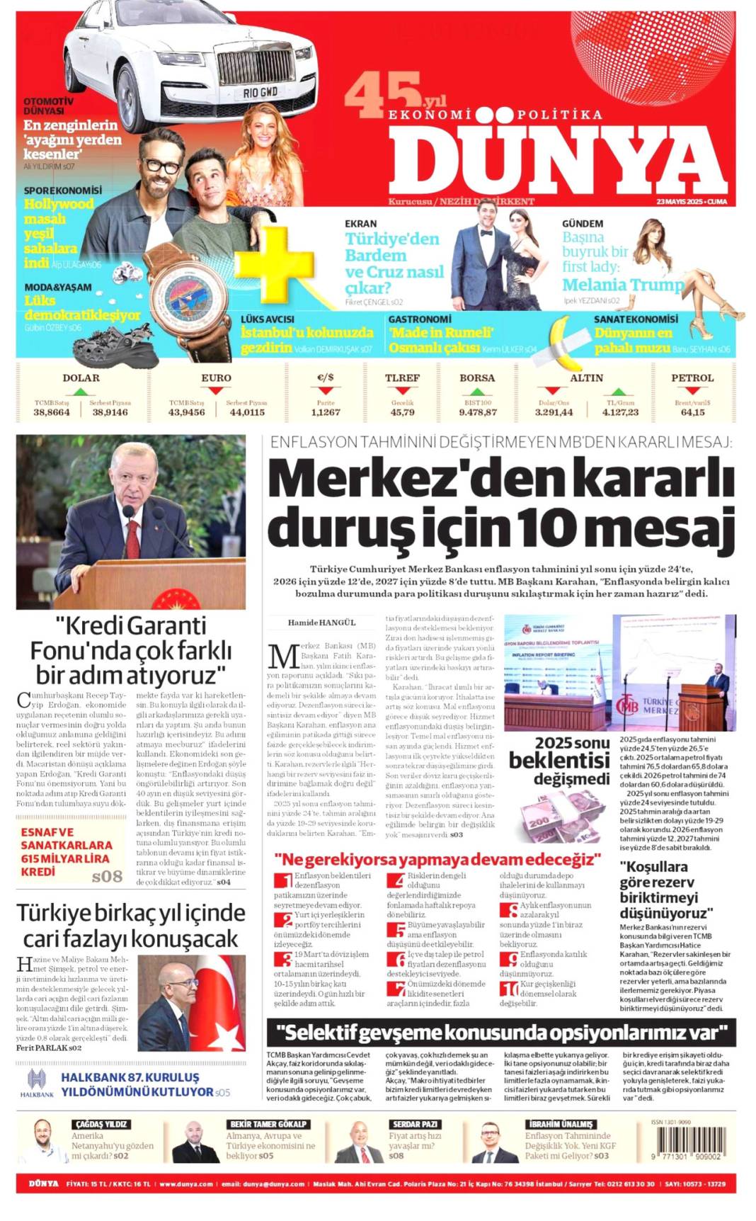Gazeteler bugün hangi manşetle çıktı? İşte 23 Mayıs’ta medyanın gündemi 4