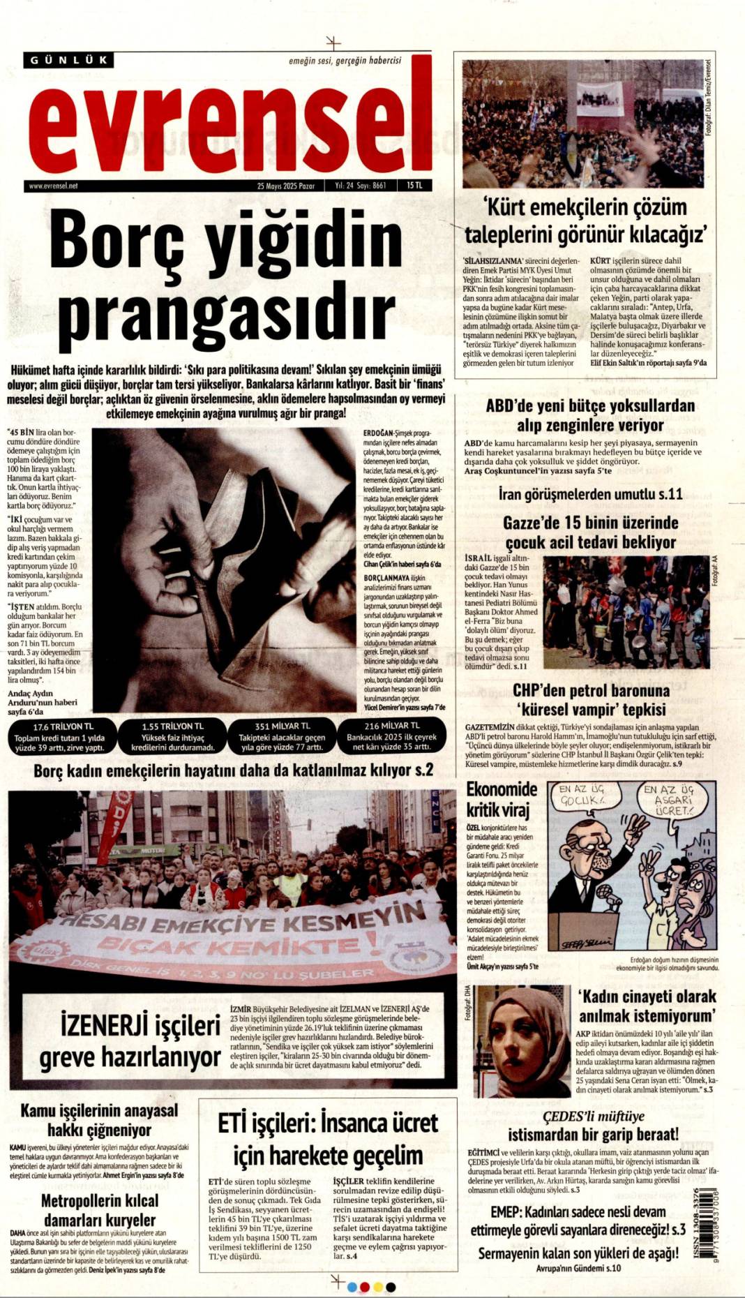 Gazeteler bugün hangi başlıklarla çıktı? 18