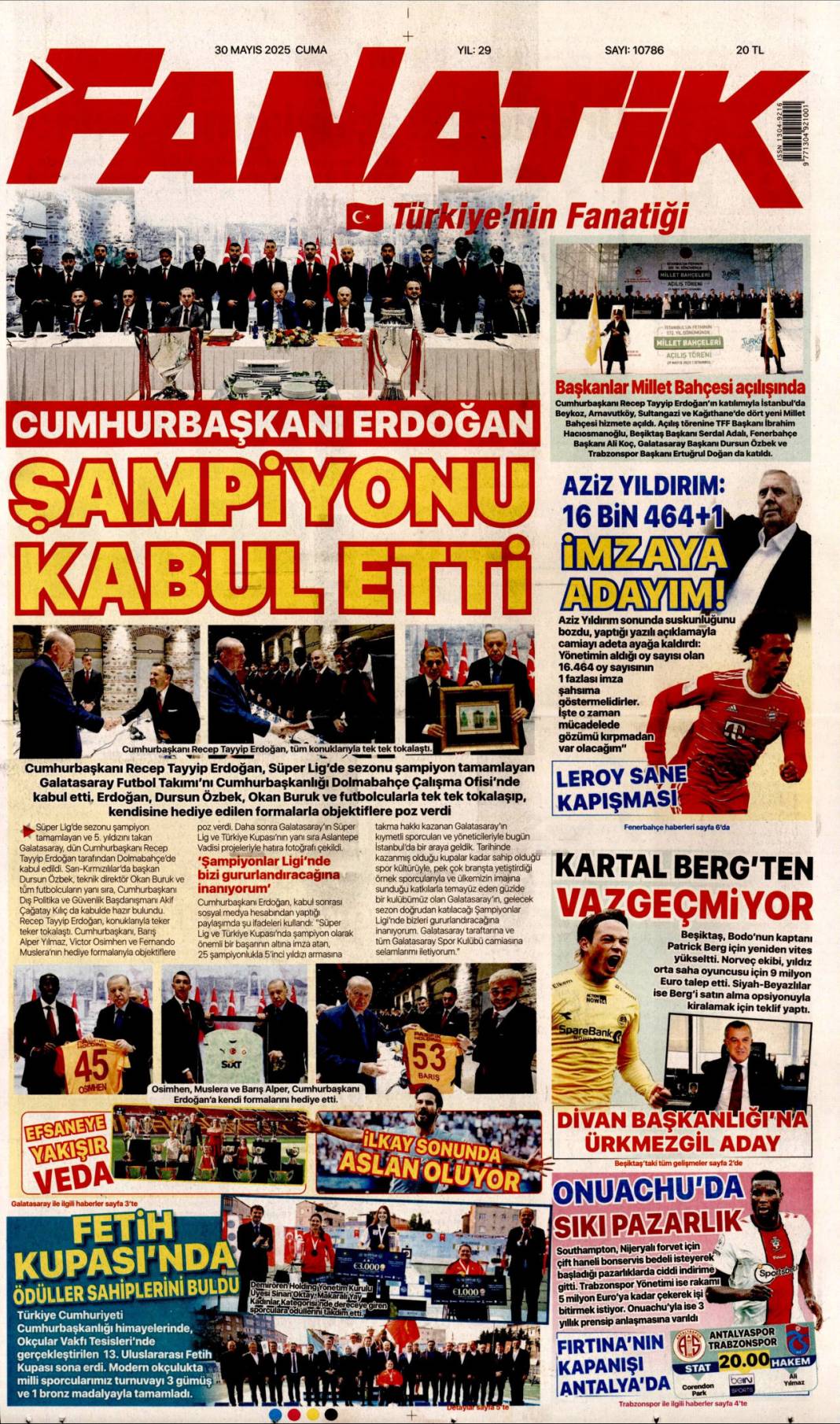 Bugün gazetelerde ne var? İşte 30 Mayıs’ın manşetleri... 11