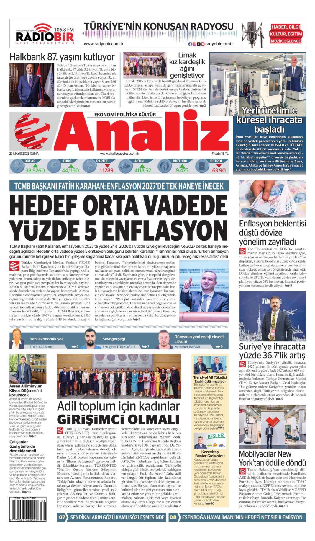Gazeteler bugün hangi manşetle çıktı? İşte 23 Mayıs’ta medyanın gündemi 14
