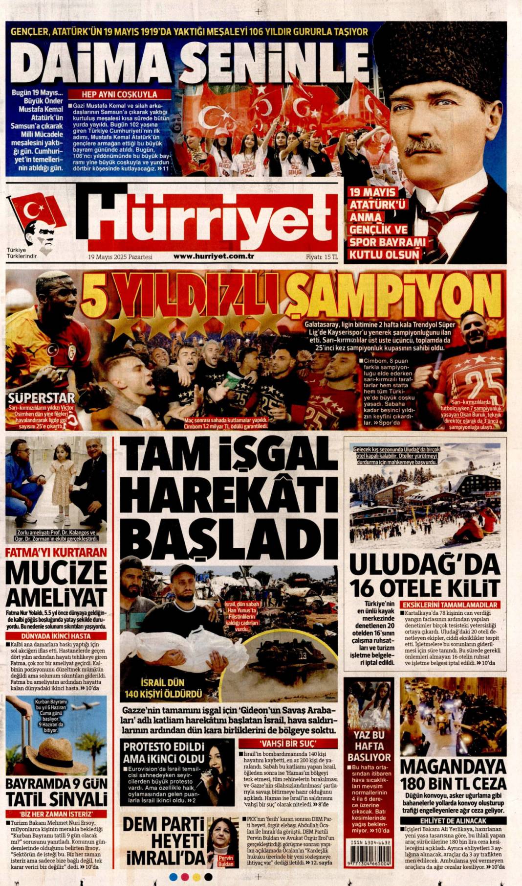 Gazeteler 19 Mayıs'ı nasıl gördü? 14