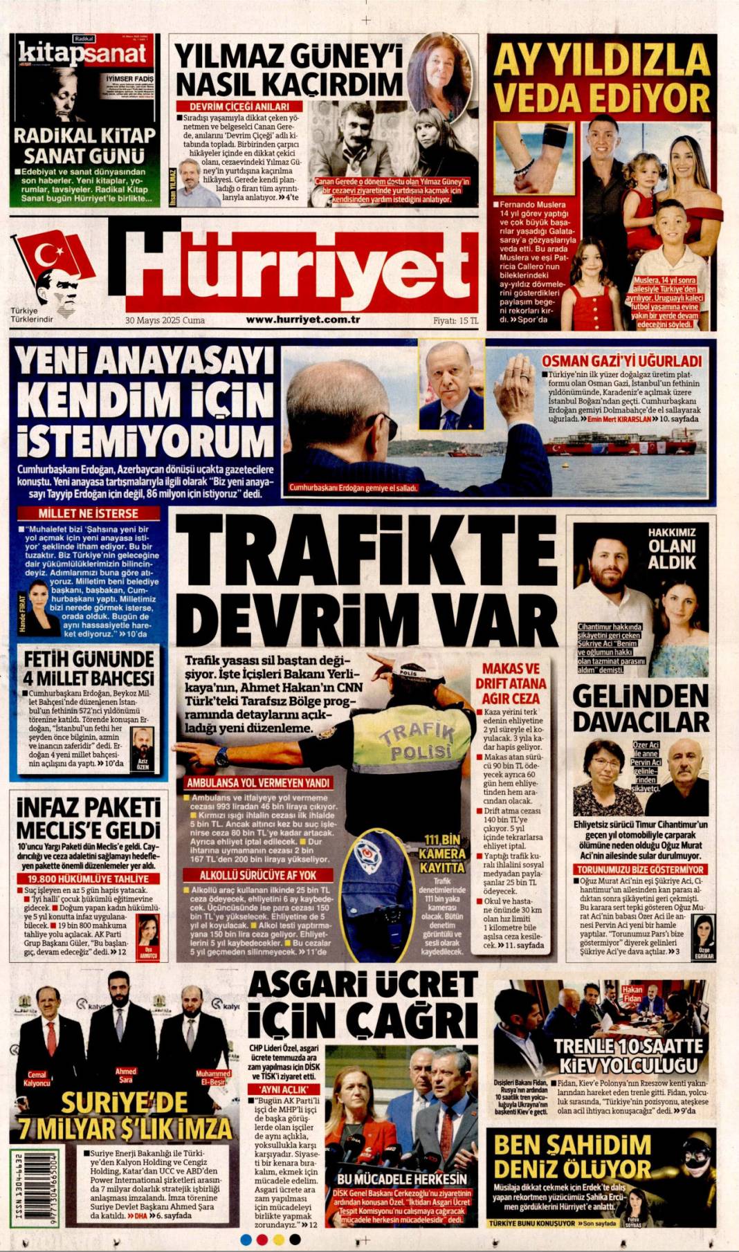 Bugün gazetelerde ne var? İşte 30 Mayıs’ın manşetleri... 2