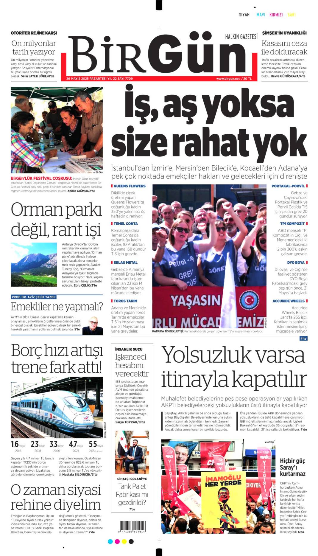 Hangi gazete ne manşetle çıktı? 26 Mayıs 2025 günün özeti 11