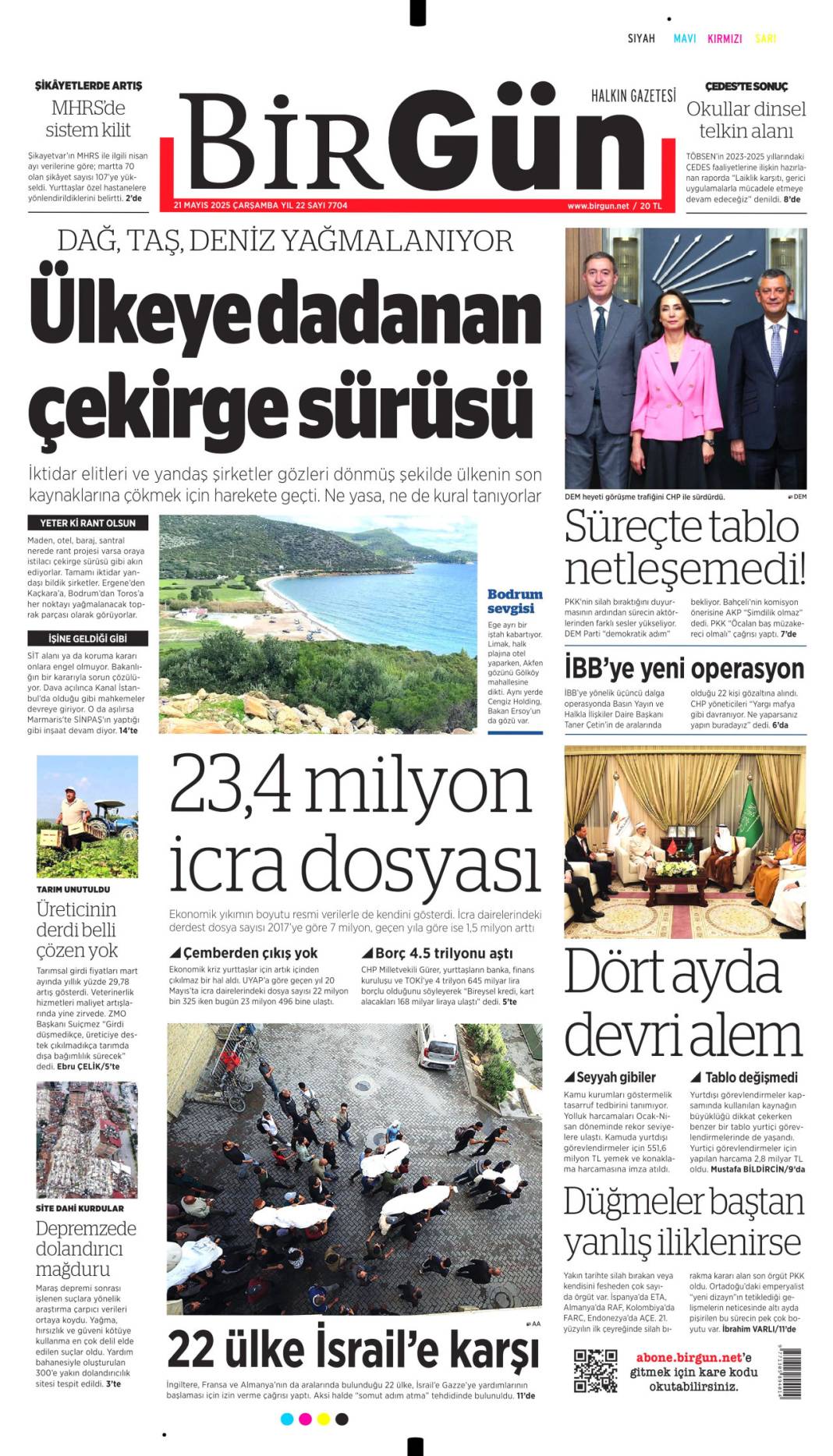21 Mayıs'ın manşetleri: Gazeteler bugün ne yazdı? 9
