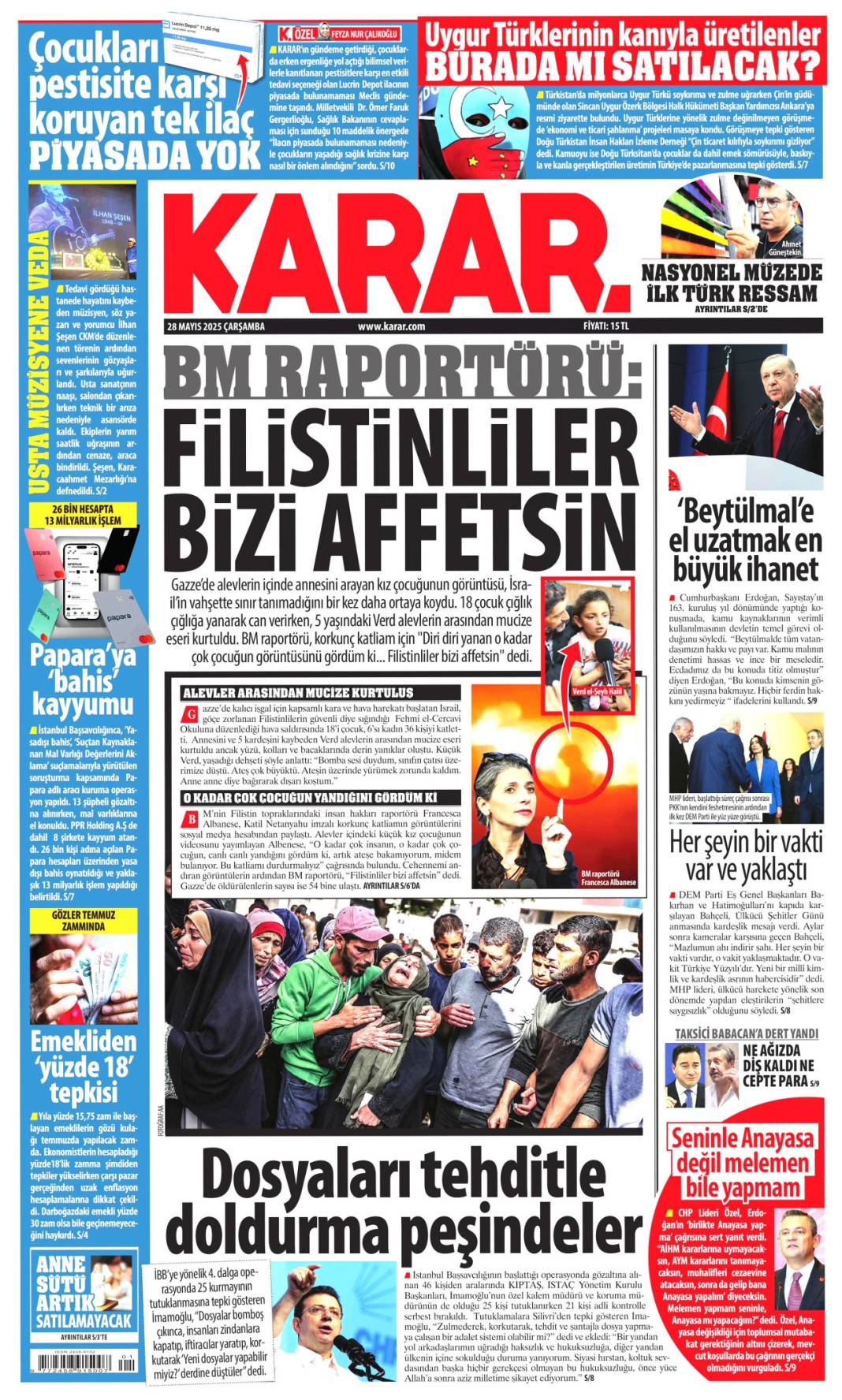 Günün manşet turu: Gazeteler ne yazdı, hangi gelişmeleri öne çıkardı? 12