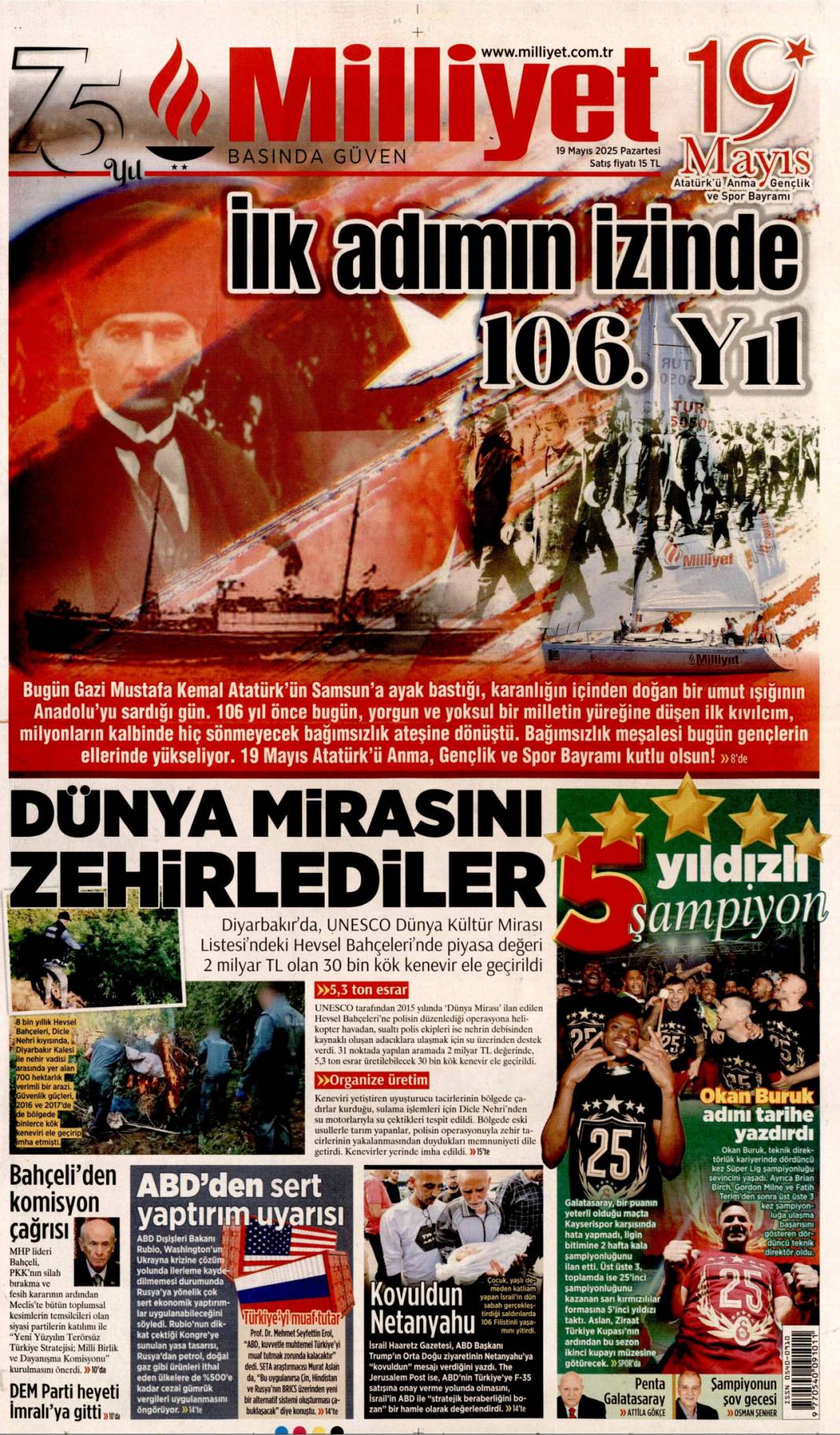 Gazeteler 19 Mayıs'ı nasıl gördü? 9