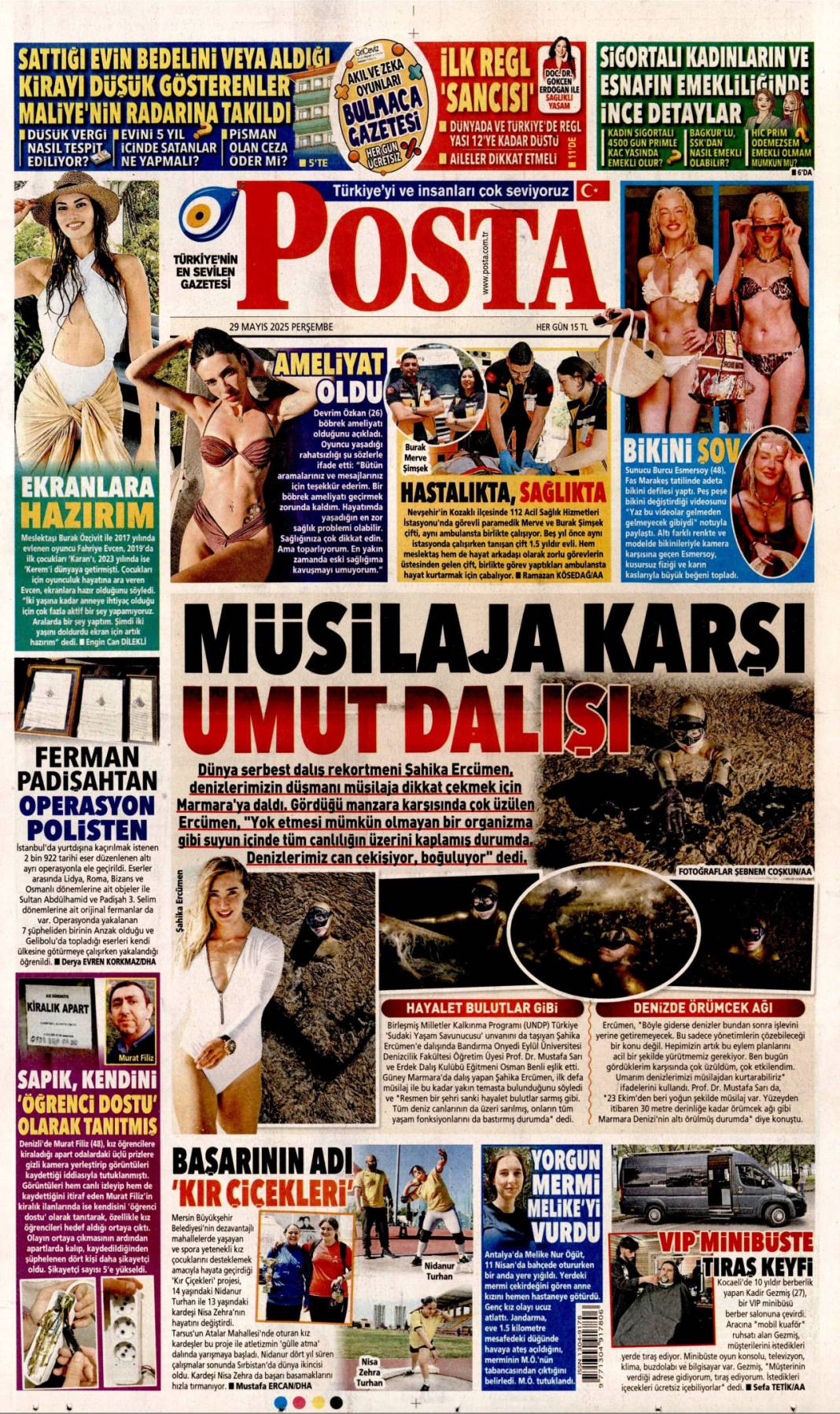 Hangi gazete ne başlıkla çıktı? İşte 29 Mayıs manşetleri... 17