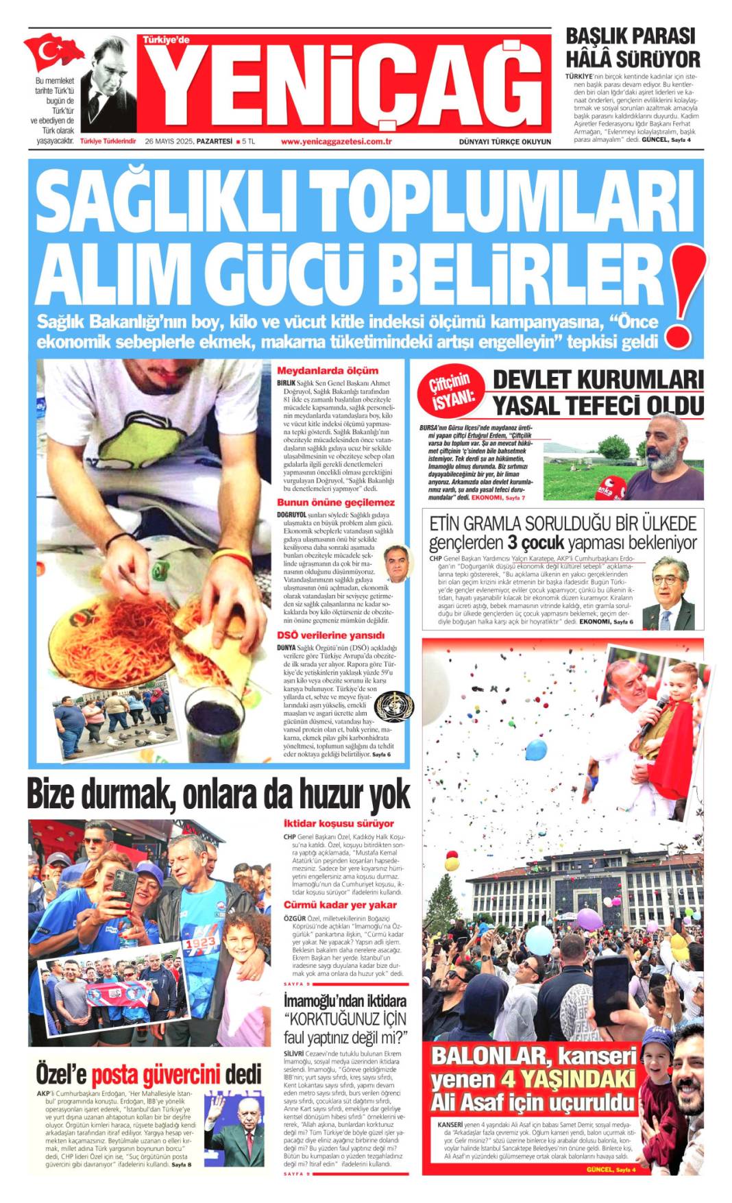 Hangi gazete ne manşetle çıktı? 26 Mayıs 2025 günün özeti 17